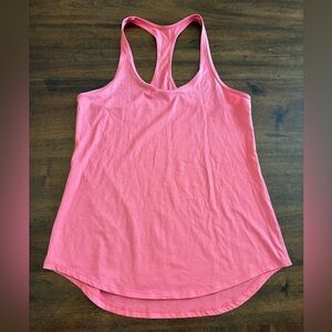 Lululemon Tank Top Women’s 4 Pink Racerback Workout Shirt